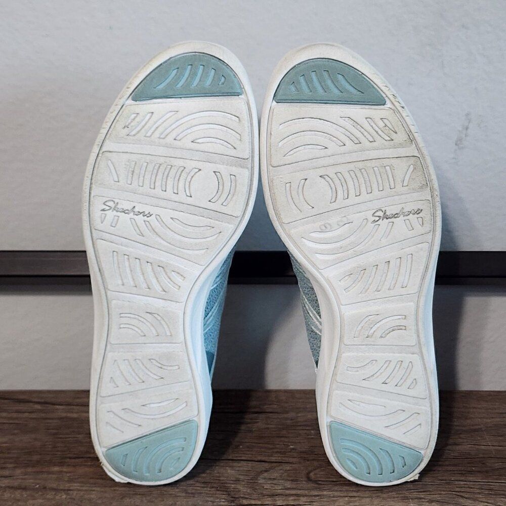Skechers Arya Women's Shoes Size 10 Blue - Picture 6 of 8